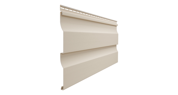 Сайдинг Premium, Корабельный брус, сливки