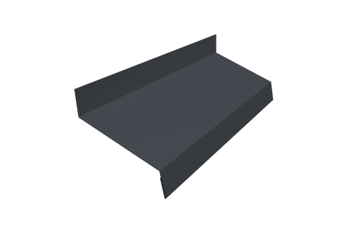 Отлив простой 50 0,45 Drap TR RAL 7024 мокрый асфальт (2м)