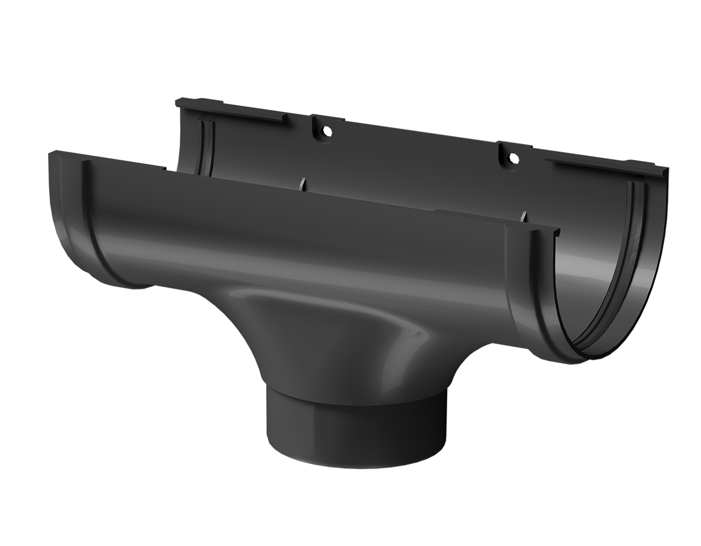 Водосточная воронка Premium, графит