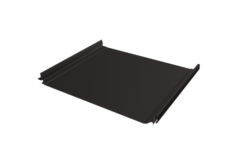 Кликфальц Pro Grand Line 0,45 PE с пленкой на замках RR 32 темно-коричневый