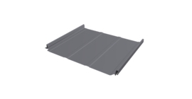 Кликфальц Pro Line Grand Line 0,5 Satin с пленкой на замках RAL 7004 сигнальный серый