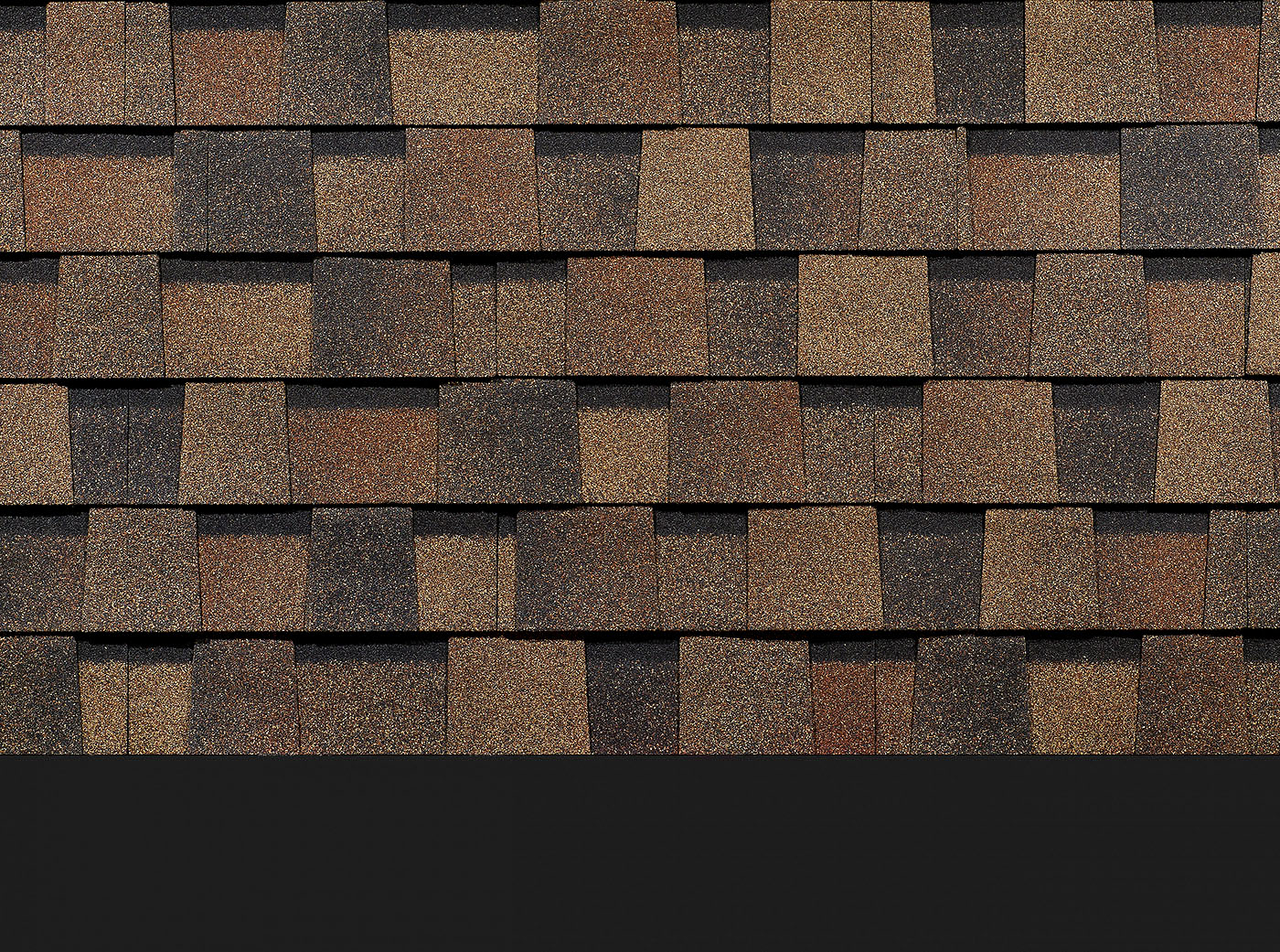 Ламинированная черепица Серия Dragon Lux, трюфель