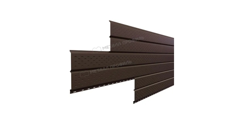 Софит Металл Профиль Lбрус-15х240 NormanMP (ПЭ-01-8017-0.5)