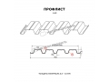 Профнастил Н60 x 845 A PURMAN 20 7024 0,5 мм