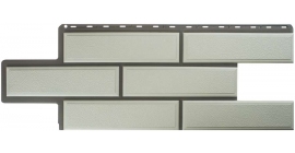 Панель Камень Венецианский Белый 1000*420*20 мм (уп-ка 10 шт.)