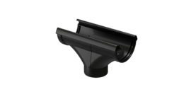 Водосточная воронка Lux, карбон