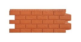 Фасадная панель GL Состаренный кирпич Classic терракотовый