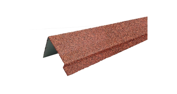 ТЕХНОНИКОЛЬ HAUBERK наличник оконный металлический LUX, терракотовый