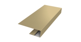 J-Профиль 12мм 0,4 PE с пленкой RAL 1014 слоновая кость (2м)