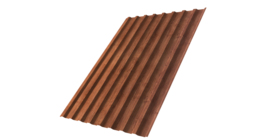 Профнастил С20B 0,45 Print Premium Rowan Fresh TwinColor