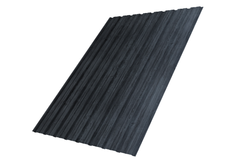 Профнастил С10B 0.45 Print Premium с пленкой Grey Wood TwinColor