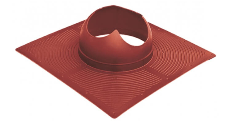 Проходной элемент Krovent Base-VT 110 красный