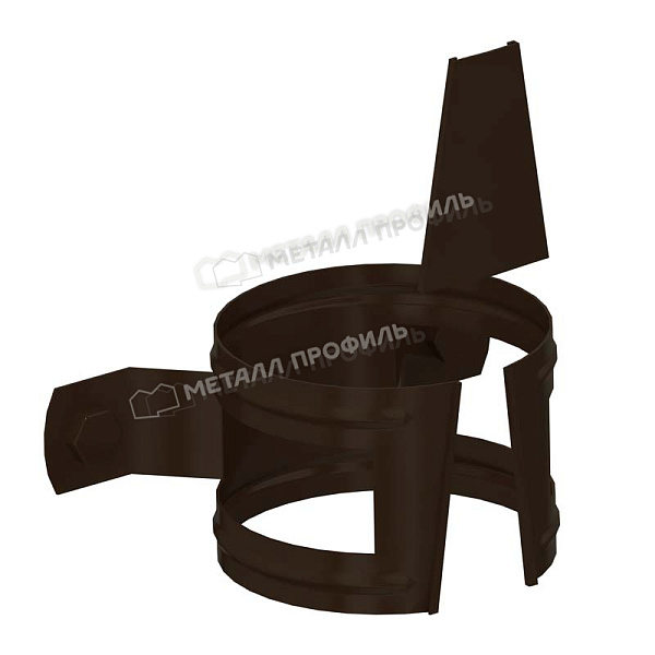 Держатель трубы (на дерево) Металл Профиль Foramina PUR D100 RR32