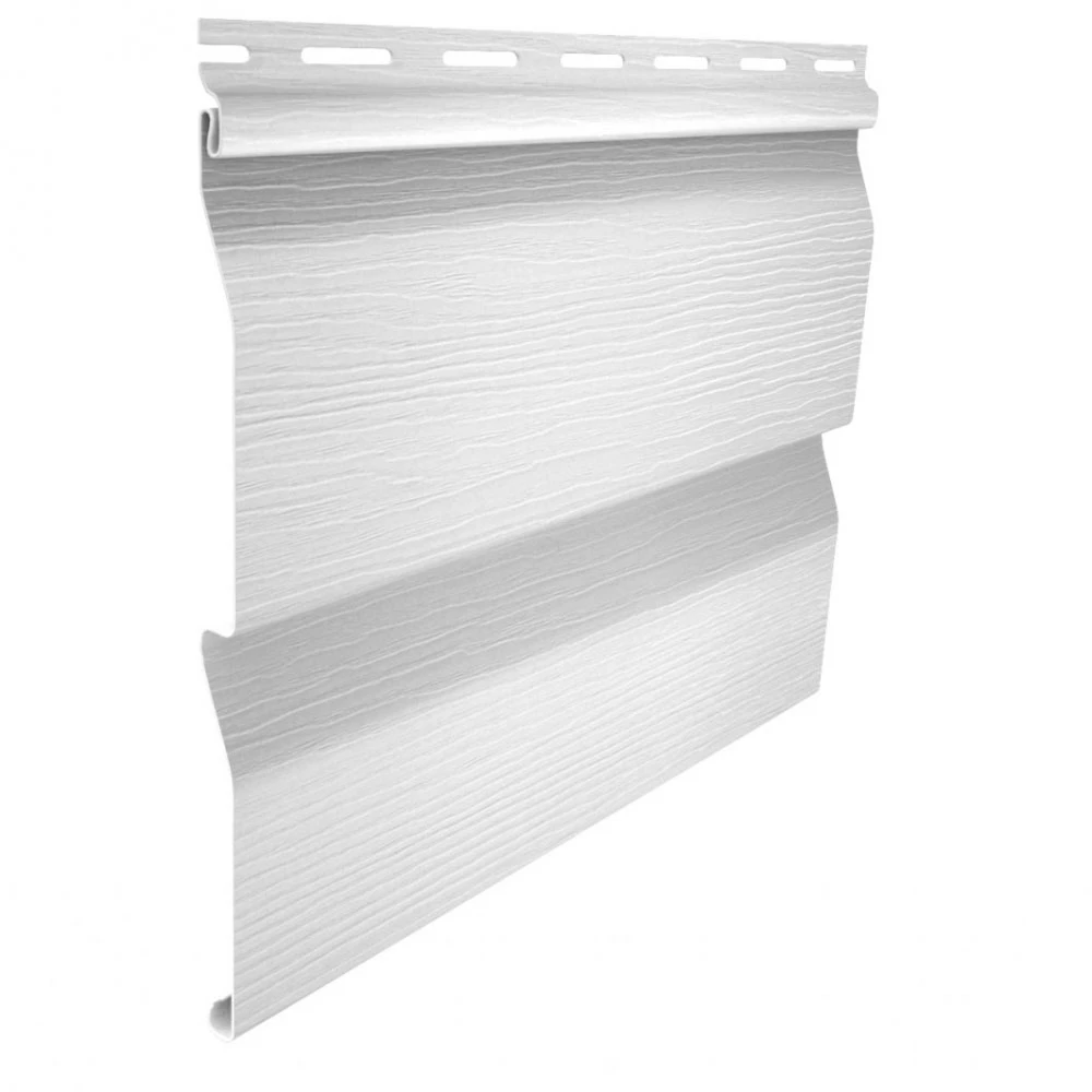 Сайдинг Корабельный брус Белый