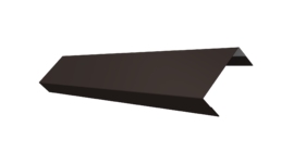 Ламель лицевая 50 забора жалюзи Texas 0.45 PE-Double с пленкой RR 32 темно-коричневый