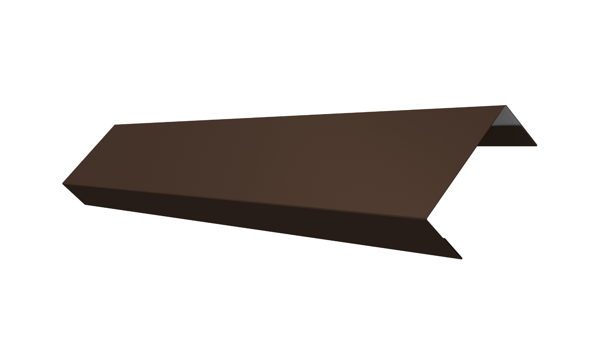 Ламель лицевая 50 забора жалюзи Texas 0.5 Atlas X с пленкой RAL 8017 шоколад