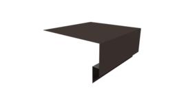 Планка околооконная сложная Экобрус Grand Line 200х75х25 0,5 Drap TX RR 32 темно-коричневый (2м)