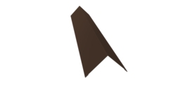 Угол внешний 110х110 0,45 Drap TwinColor RAL 8017 шоколад (2м)