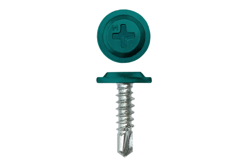 Саморез ПШС Daxmer Pro 4,2х16 (1000 шт) шлиц PH2 RAL 5021