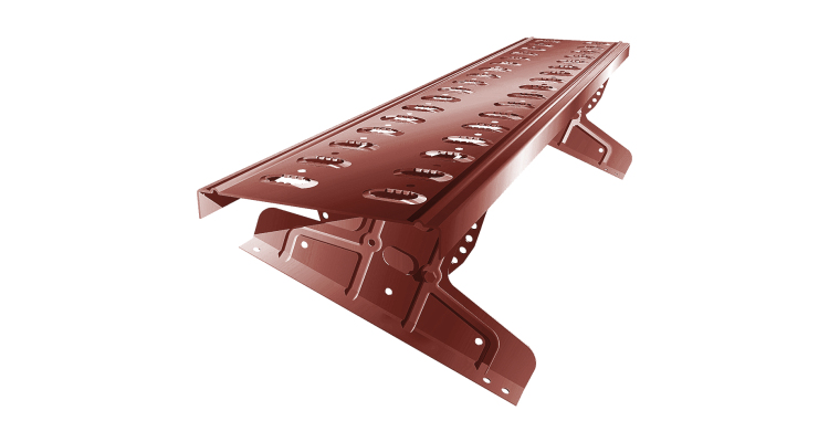 Мостик переходной для композитной черепицы 2,5 RAL 3009