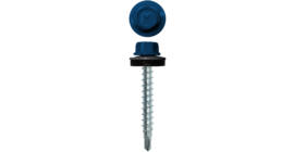 Саморез кровельный Daxmer 4,8х35 RAL 5005 (250) сверло №1