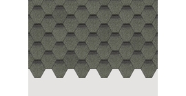 Гибкая черепица Docke Standard Сота, Зелёный