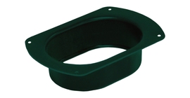 Воронка врезная 127 мм PE RAL 6005 зеленый мох