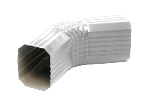 Колено прямоугольное Vortex RAL 9003 сигнальный белый